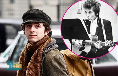 اولین تصویر تیموتی شالامی در نقش باب دیلن منتشر شد