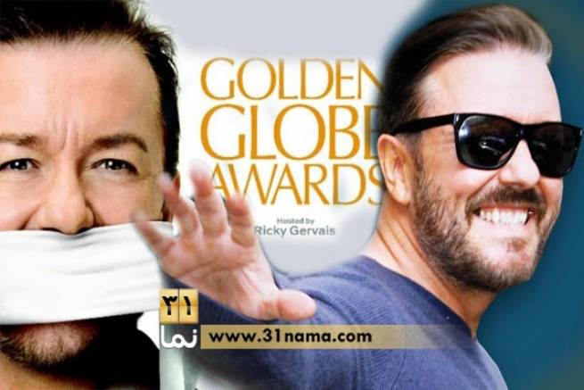 بازیگر و کمدین بریتانیایی برای چهارمین بار مجری مراسم جوایز سالانه گلدن گلوب شد