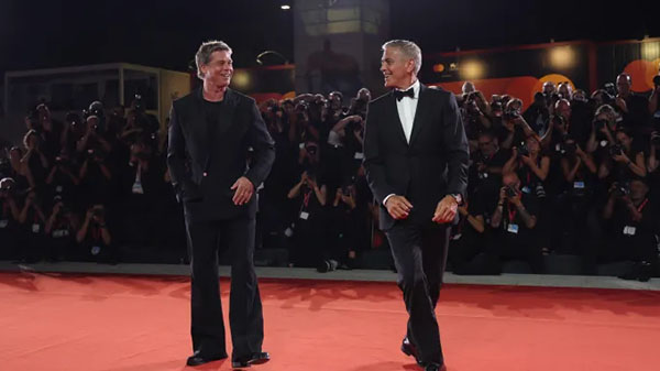 Brad Pitt e George Clooney, film “Wolves” Venice Film Festival.jpg