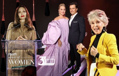 گزارشی از مراسم «قدرت زنان» ورایتی با حضور آنجلینا جولی و کیتی پری