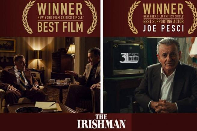 دارو دسته ی نیویورکی ها اسکورسیزی را به اسکار نزدیکتر کردند/ ایرلندی بهترین فیلم حلقه منتقدان نیویورک