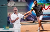 امیر جدیدی در نقش منصور بهرامی در یک فیلم فرانسوی / بازیگر تنیسور در نقش قهرمان تنیس