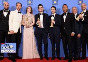 فیلم لا لا لند هفت جایزه و مهتاب بهترین فیلم درام گلدن گلوب شد / فهرست برندگان